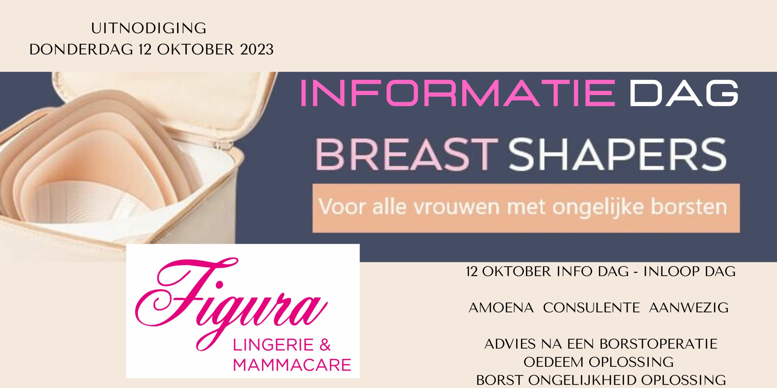 26 oktober Info- Inloop dag voor Borstadvies. 26 oktober Info- Inloop dag voor Borstadvies.